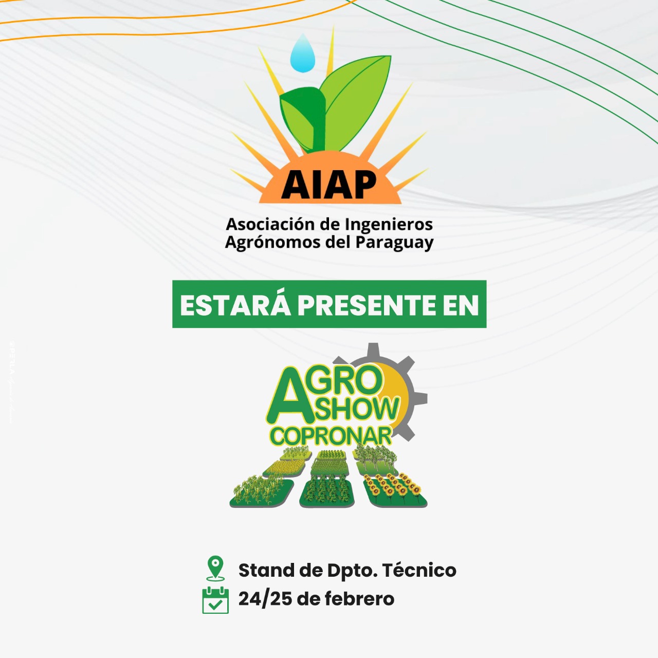 Noticias AIAP Presente en Copronar